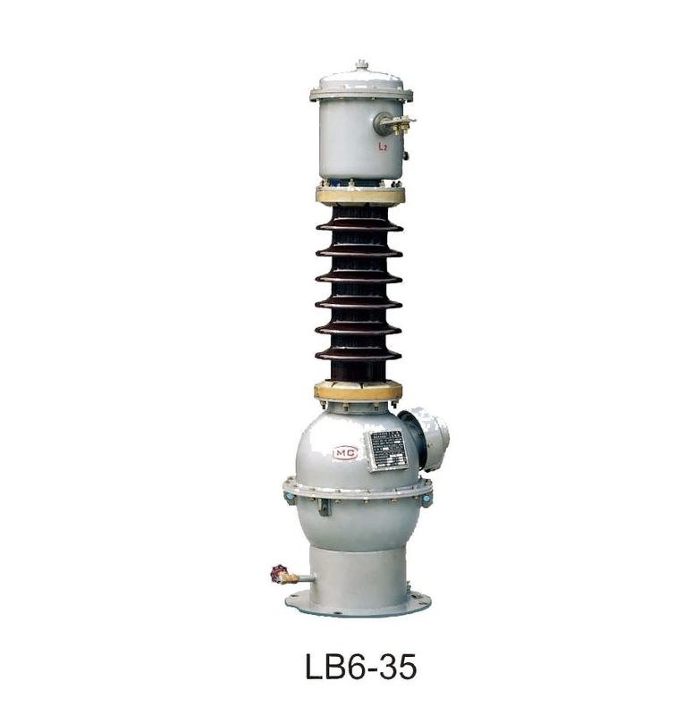 LB6 110KV 126kv Oil Immersed Single Phase Current Transformer